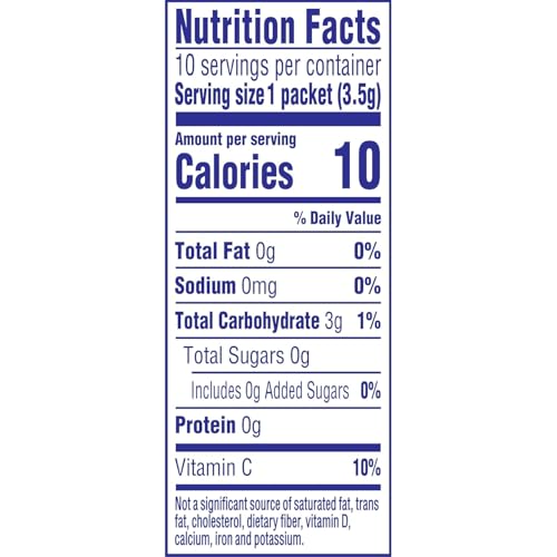 Crystal Light Antioxidant, Natural Pomegranate Cherry Drink Mix, 10 ct