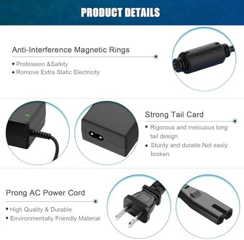 24V 2A Electric Bike Scooter Battery Fast Charger for Razor CC2420 E100 E125 E150 E175 E200 E225S E300 E325S E500 MX350 MX400 PR200 Pocket Mod Rocket