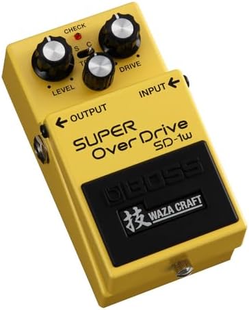BOSS SD-1 SUPER Overdrive | Compact Overdrive Pedal | Genre-Defining Sound & Feel | Unique Clipping Circuitry Produces Tube-Like Characteristics | Dynamic Tone Options | Easy-To-Use Controls | Compact Overdrive Pedal. Genre-Defining Sound and Feel, Uniqu…
