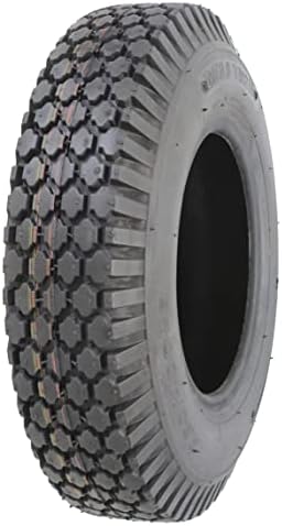Deli Tire S-356, Stud Tread, 4-Ply, Tubeless, Lawn and Garden Tire (4.80/4.00-8)