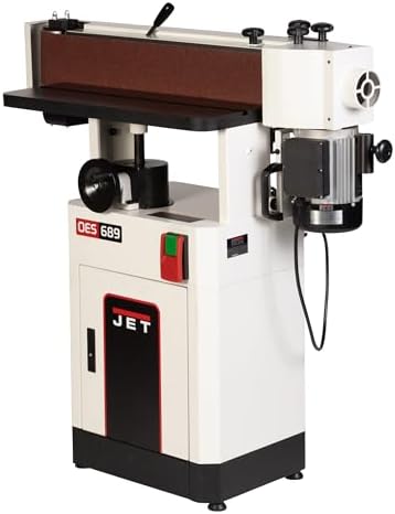 JET Black 6" x 89" Oscillating Edge Sander, 1-3/4 HP, 115/230V 1Ph (Model OES-689-BLK)