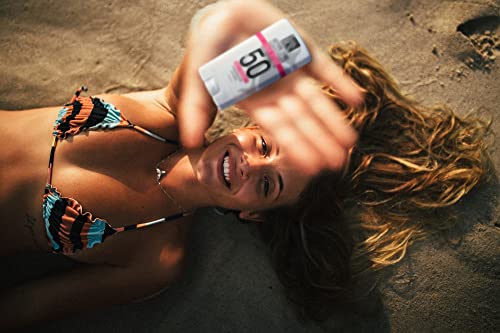 SolRX MINERAL SPF 50 Zinc Oxide Sunscreen Stick, Clear Non-Greasy Face | Solrx Sunscreen Is Designed For Healthy Outdoor Activities Like Running, Swimming, Cycling, Triathlon, Diving, And Surfing