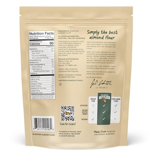 Nature's Eats Blanched Almond Flour, 64 Ounce