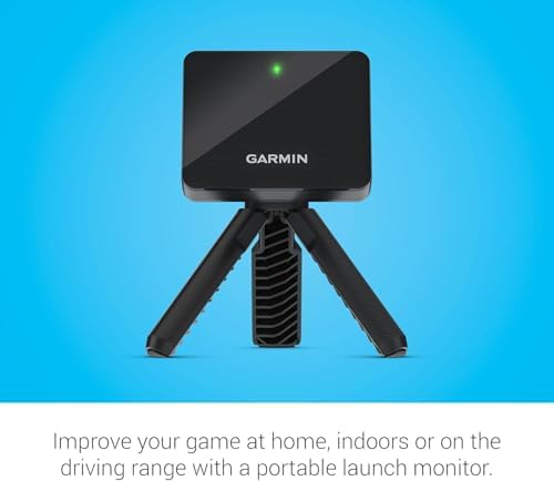 Garmin Approach R10 Portable Golf Launch Monitor & Simulator Gift Box | Great for Home, Outdoor & Indoor