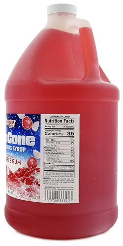 Snappy Root Beer Sno Cone Syrup, 1 Gallon (128 oz), Ready to Use for Snow Cone Machines and Shaved Ice