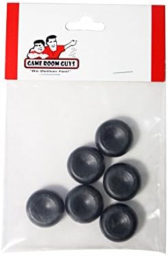 Set of 6 Dome Bubble Hockey Pucks