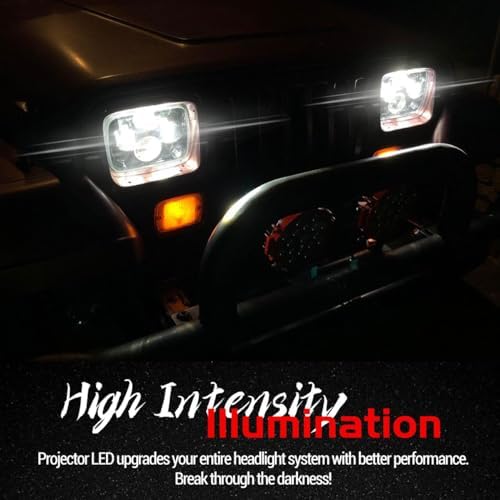 5x7 7x6 inch LED Headlights