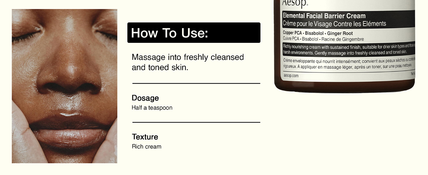Aesop Elemental Facial Barrier Cream