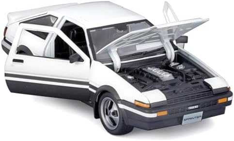 Maisto 1:24 SE Toyota Sprinter Trueno AE86, Matte Black