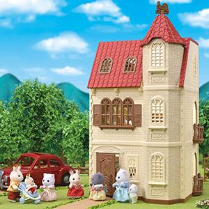 Miniatures; Doll Family; Gift Set; Calico Critters; Cat Family; animal figure; cat toys; cat figures