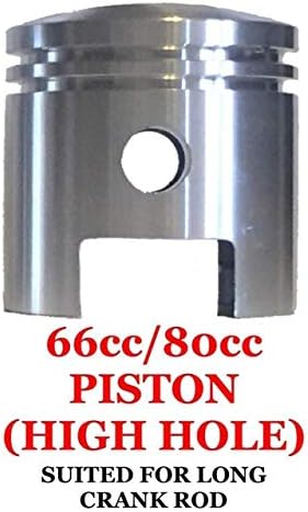 2 Stroke PK80 High Hole Piston Kit 47MM- for Longer Connecting Rod - 80cc/66cc Gas Motorized Bicycle