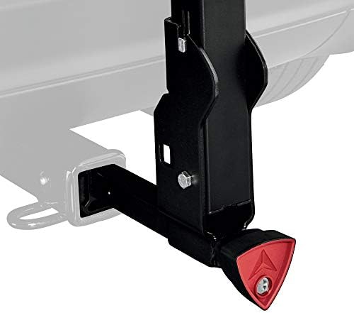 Allen Sports Deluxe+ Locking Quick Release 2-Bike Carrier for 1 1/4 in. and 2 in. Hitch, Model 820QR , Black