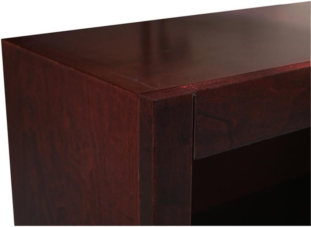 Concepts In Wood Midas Five Shelf Bookcase 72" H Cherry Finish