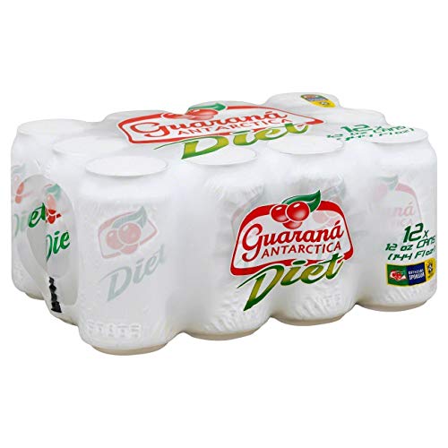 GUARANA ANTARTICA DIET SODA 12oz. - 12 pack.
