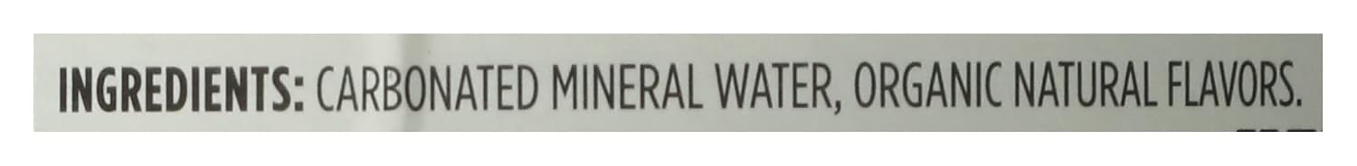 Whole Foods Market, Lemon Sparkling Mineral Water, 16.9 Fl Oz, 6 Count
