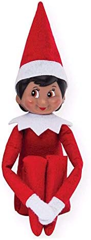 The Elf on the Shelf: A Christmas Tradition Girl Scout Elf (Brown Eyed) with Claus Couture Collection Snowflake Skirt & Scarf Outfit