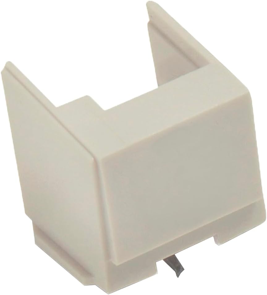 Crosley NP5 Replacement Needle,White | ABS Plastic Composition , Sapphire Tip, 3-Speed Turntable (33 1/3, 45 & 78 RPM)