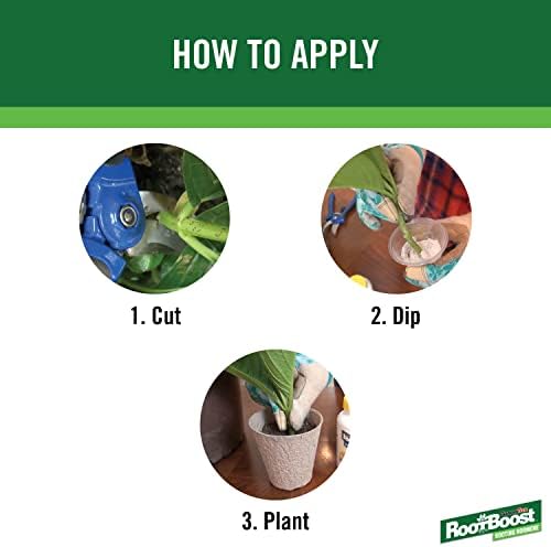 RootBoost Rooting Hormone, Rooting Powder for Plant Cuttings, 2 Ounces | Propagation for indoor and outdoor plants, container gardens and garden ornamentals, contains Hormodin 1