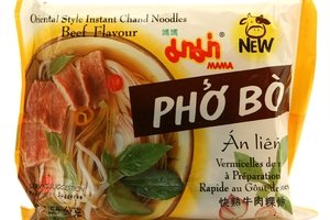 MAMA Oriental Style Instant Chand Noodles Beef Flavor (Pho Bo An Lien) - 1.94oz [ 10 units]