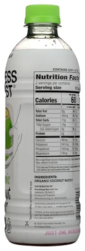 Harmless Harvest Organic Coconut Water, 32 Oz Bottle