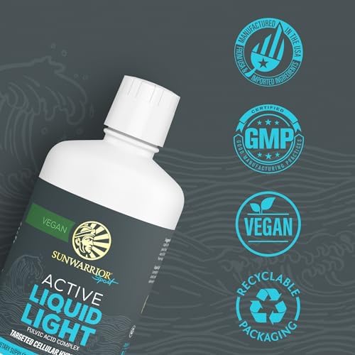 Fulvic Acid Trace Minerals Drops Supplement Organic Liquid Mineral Water Drops Vegan | Plant Based Liquid Light Mineral Complex 32 Fl Oz 32 Servings