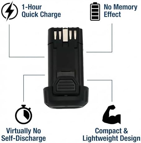 CS BATTERY Replacement DCB080 8v max Batteries for DCF680 DCF680N1 DCF680N2 DCF682 DCB095