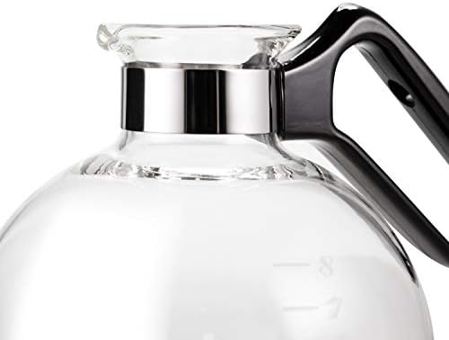 Yama Glass 5-Cup Stovetop Siphon Coffee Maker, 15 Oz Vacuum Brew, Heat-Resistant Borosilicate Glass