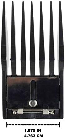 Miaco 1/16" #1/2 Universal Clipper Guide Comb fits Oster Classic 76, A5, Andis AG, BG, Wahl, etc.