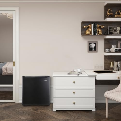 Magic Chef 1.7 cu. ft. Mini Fridge in Black with Freezerless Design