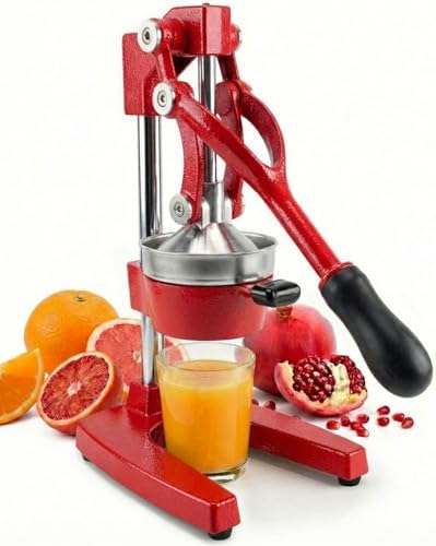 Eurolux Ultra-Premium Cast Iron Juicer | Extra-Large, Heavy Duty, Commercial Grade