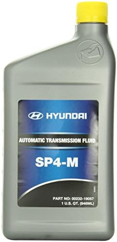 Genuine Hyundai 00232-19057 ATF SP-IV Automatic Transmission Fluid, 1 Quart (946 mL)