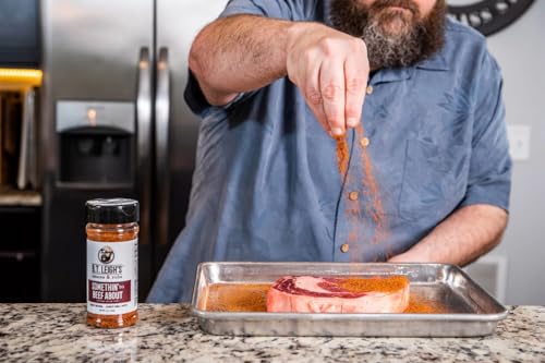 Umami Beef & Steak Rub | Vegan, Gluten Free Barbecue Rub & Seasoning | Made in Kentucky | All Natural, No Fillers, Small Batch