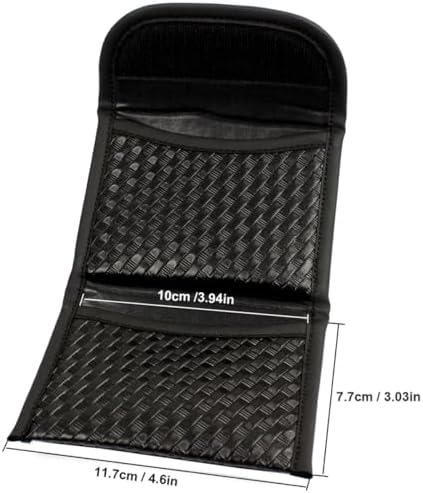 ROCOTACTICAL Flat Latex Glove Pouch, Basketweave Glove Holder for Duty Belt