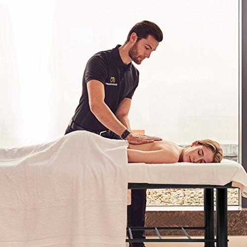 BestMassage Massage Table Stationary Massage Bed 75" Long*30" Wide Spa Bed Heavy Duty Stationary Physical Therapy Bed with 4 inch-Thick Memory Foam