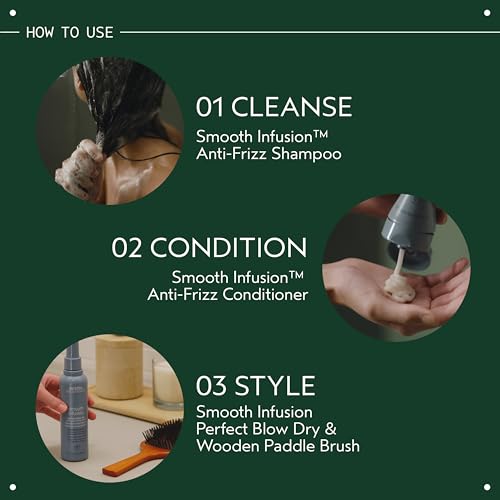Aveda Wooden Paddle Hair Brush | Detangling, Smoothing Brush | Straightening, Blow Drying | All Hair Types