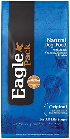 Eagle Pack Natural Dry Dog Food, Lamb & Rice, 30-Pound Bag