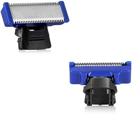 2PCS Shaver Replacement Head for Solo Rechargeable Full Body Hair Trimming Electric Shaver Replacement Cutter Head Solo Blades (2PCS + Storage Bag)
