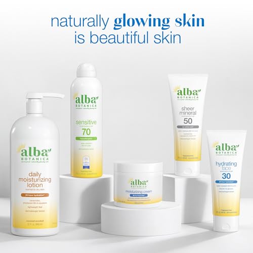 Alba Botanica Sport Sunscreen Spray for Face and Body, SPF 50, 5 fl oz Bottle