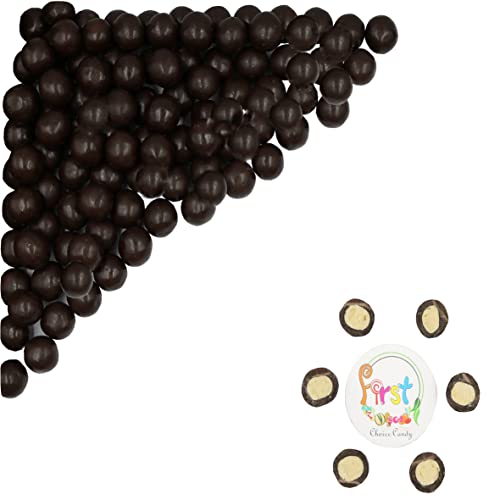 FirstChoiceCandy Dark Chocolate Covered Malt Balls 1.5 Pound