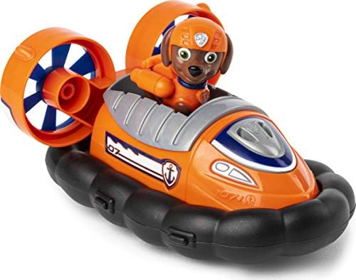 Paw Patrol, Zuma’s Hovercraft Vehicle with Collectible Figure, for Kids Aged 3 and Up