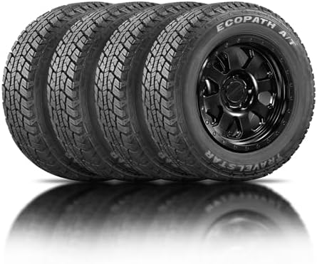 Travelstar Ecopath AT All Terrain 31X10.50R15LT 6 Ply 109R Light Truck Radial Tire + Three-year Road Hazard Warranty Included 31X10.50R15 (Tire Only)