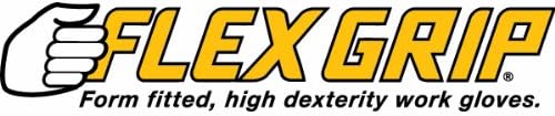 Custom Leathercraft130M Subcontractor Flex Grip Work Gloves, Medium