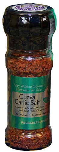 Salty Wahine Gourmet Hawaiian Sea Salts, Hawaiian Sea Salt and Rainbow Peppercorns, 4 Ounce