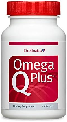 Dr. Sinatra Omega Q Plus– Omega-3 and CoQ10 Supplement Delivers Everyday Heart Health Support with 50 mg of CoQ10 and Provides Antioxidant Power