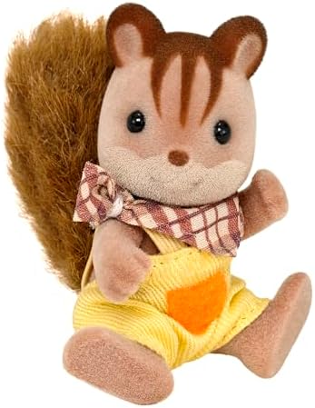Sylvanian Families Epoch Doll [Silk Cat Baby] Ni-89 ST Mark Certified, for Ages 3 and Up, Toy, Doll House, Sylvanian Families, Epoch