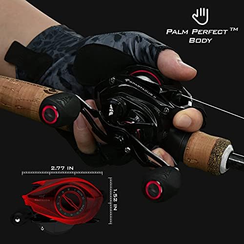 KastKing Spartacus II Baitcasting Fishing Reels with 7.2:1 Gear Ratio