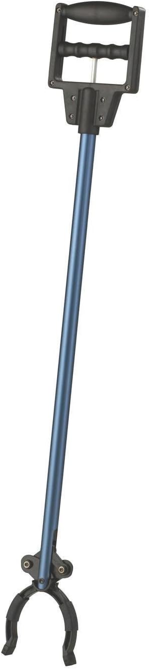 Medline 31" Reacher Grabber Tool with 5 lb Weight Capacity in Blue - Durable, Lightweight Aid for Elderly & Disabled - Ideal for Medical Patients