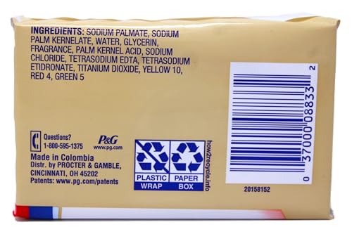 Antibacterial Bath Bar Soap (1 Pack of 4 bars)