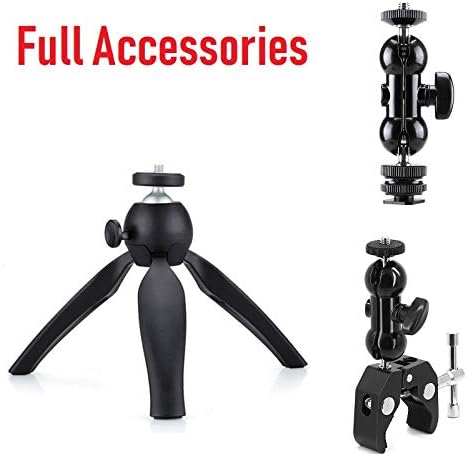3-in-1 Zoom Recorder Tripod, Clamp Mount Stand Accessory Kit for Zoom Recorder H6 H5 H4n H2n H1n