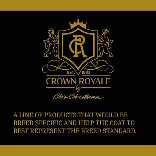 Crown Royale Ultimate Detangling Pet Spray Ready-to-Use, Removes Tangles, Prevents Stains, Repels Dirt, Made in USA, 16 oz